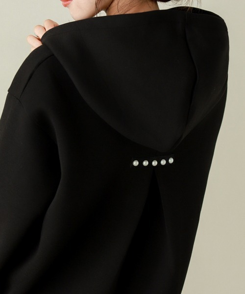 「SUGAR BISKET」 「La-gemme」プルオーバーパーカー M グレー レディース_画像5