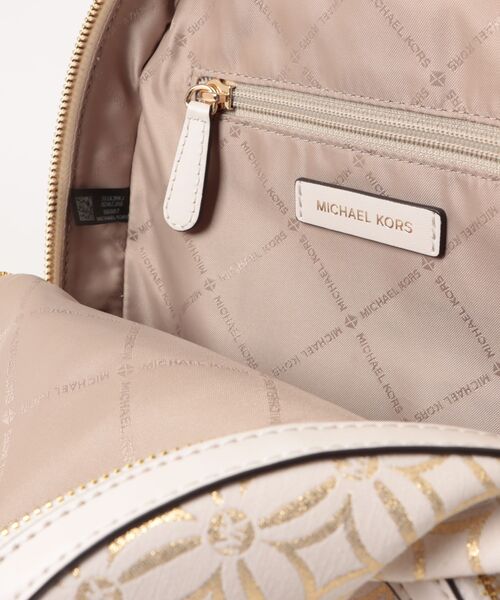 【美品】Michael Kors ゴールド ミニリュック Michael Kors Women's Rhea Mini Logo Backpack - White - Walmart.com