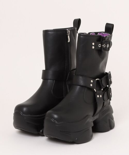 YOSUKE（ヨースケ） ブーツ 「YOSUKE/ヨースケ」厚底ベルティッド