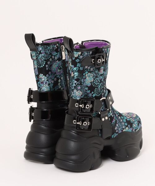 YOSUKE（ヨースケ） ブーツ 「YOSUKE/ヨースケ」厚底ベルティッド