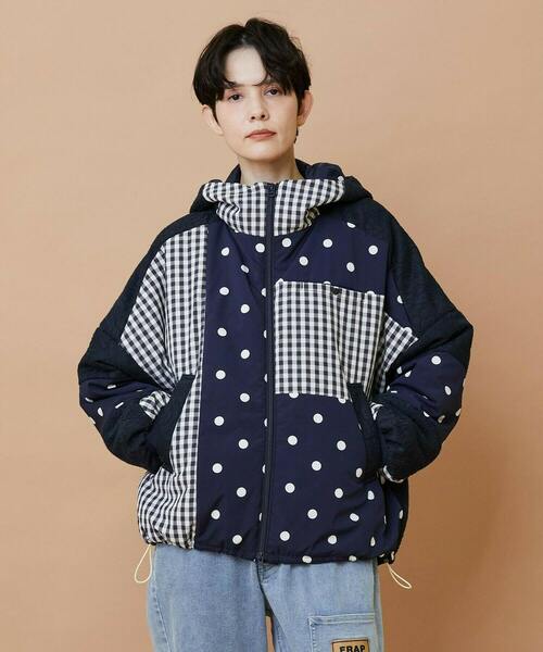 N フラボア FRAPBOIS ジャケット アウター 長袖 ブルゾン パーカー FRAPBOIS｜ALPHA×FRAPBOIS ジャケット | Rakuten Fashion(楽天