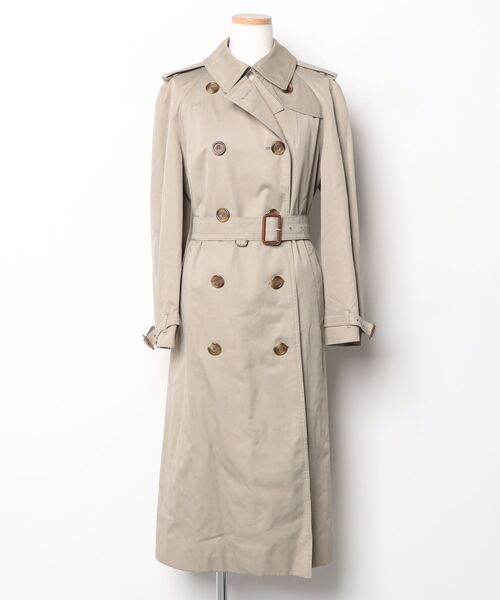 Aquascutum（アクアスキュータム） トレンチコート - ベージュ