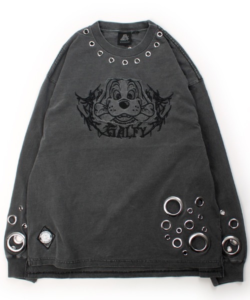 GALFY（ガルフィー） tシャツ 「GALFY/ガルフィー」穴あきPUNCHロンTee