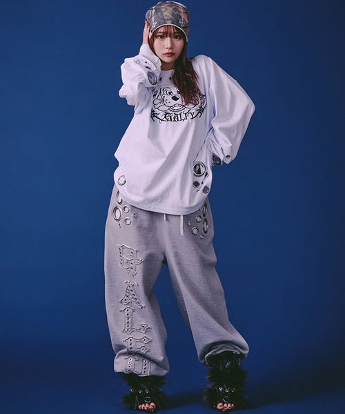 GALFY（ガルフィー） tシャツ 「GALFY/ガルフィー」穴あきPUNCHロンTee