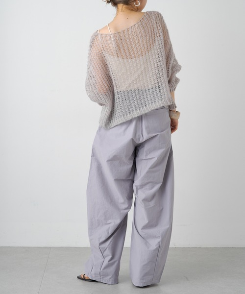 「Omekashi」 チノパンツ 36 ブラック レディース_画像9