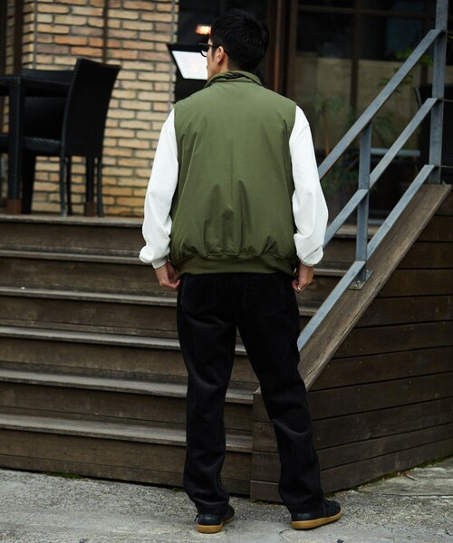 「GUNG HO」 コーデュロイパンツ MEDIUM ブラック メンズ_画像3