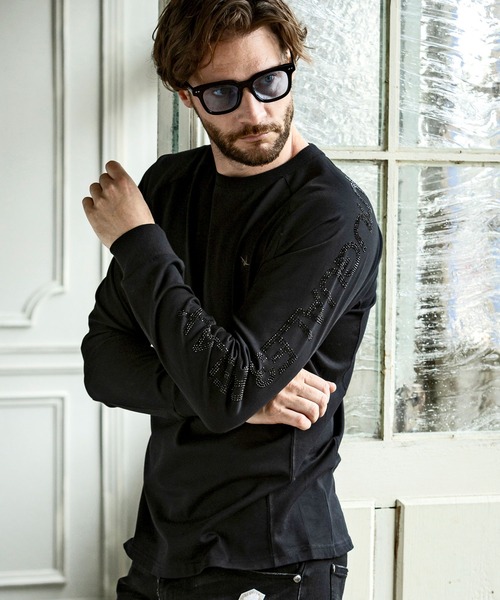 「1PIU1UGUALE3 RELAX 」 長袖Tシャツ L ホワイト メンズ_画像9