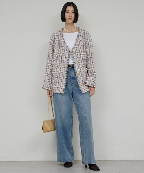 GALLARDAGALANTE（ガリャルダガランテ） ベスト ジレ ツイード