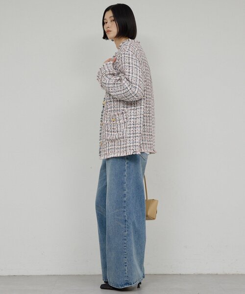 GALLARDAGALANTE スプリングツイードベスト GALLARDAGALANTE HERITANOVUM スプリングツイードベスト