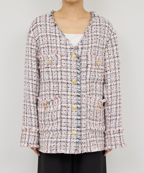 GALLARDAGALANTE（ガリャルダガランテ） ベスト ジレ ツイード