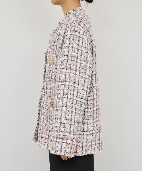 GALLARDAGALANTE（ガリャルダガランテ） ベスト ジレ ツイード