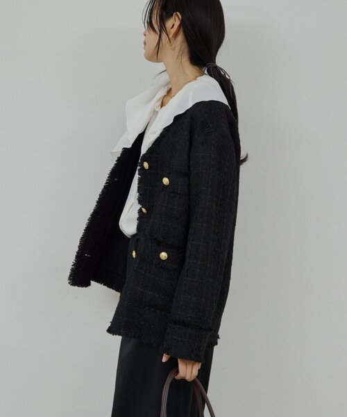 GALLARDAGALANTE（ガリャルダガランテ） ベスト ジレ ツイード