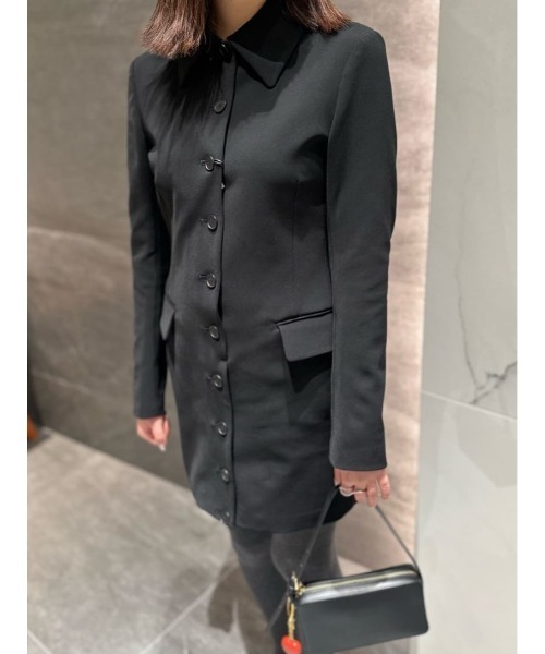 ワンピース UNUS / Button-Up Mini Dressの画像