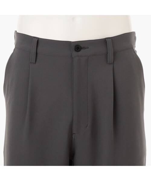 BRIEFING ブリーフィング グレーでややスリムなベーシックパンツ L