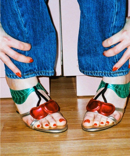 「Jeffrey Campbell」 ヒールサンダル 35 ゴールド レディース_画像8