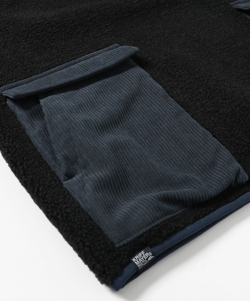 「KRIFF MAYER」 長袖Tシャツ MEDIUM チャコール メンズ_画像7