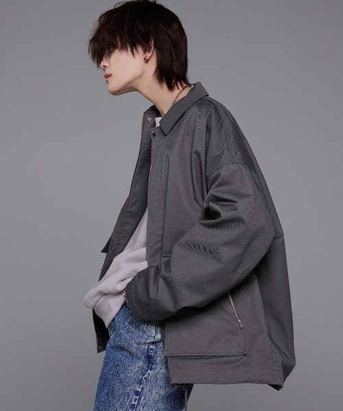 「ADRER」 ブルゾン SMALL ブラック メンズ_画像2