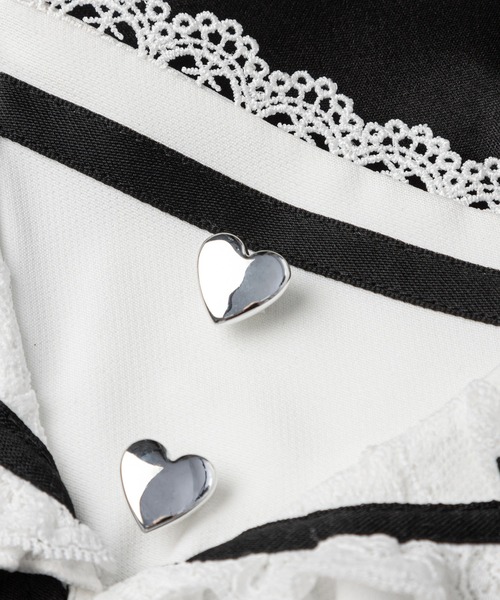「DearMyLove」 半袖ワンピース MEDIUM ピンク系その他 レディース_画像2