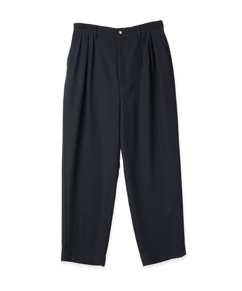 CULLNI（クルニ） スラックス Dry Double Cloth 3Tuck Semi Wide Pant