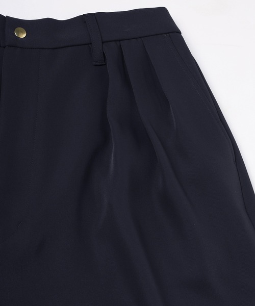 CULLNI（クルニ） ワイドパンツ スラックス Dry Double Cloth 3Tuck