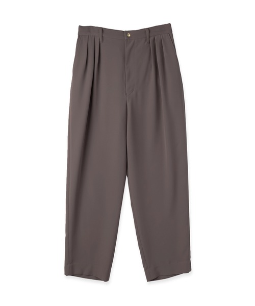 CULLNI（クルニ） ワイドパンツ スラックス Dry Double Cloth 3Tuck