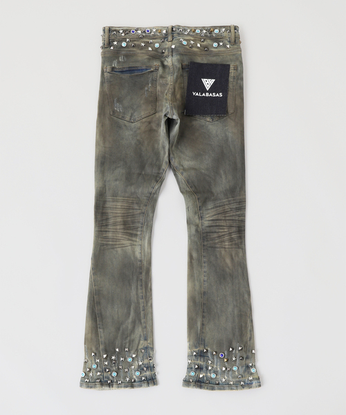 VALABASAS（ヴァラバサス） ジーンズ DIRTY VINTAGE STACKED メンズ