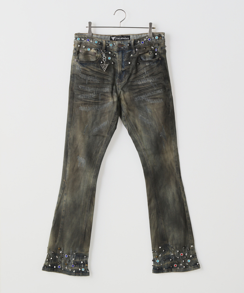 VALABASAS（ヴァラバサス） ジーンズ DIRTY VINTAGE STACKED メンズ