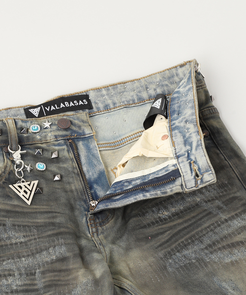 VALABASAS（ヴァラバサス） ジーンズ DIRTY VINTAGE STACKED メンズ