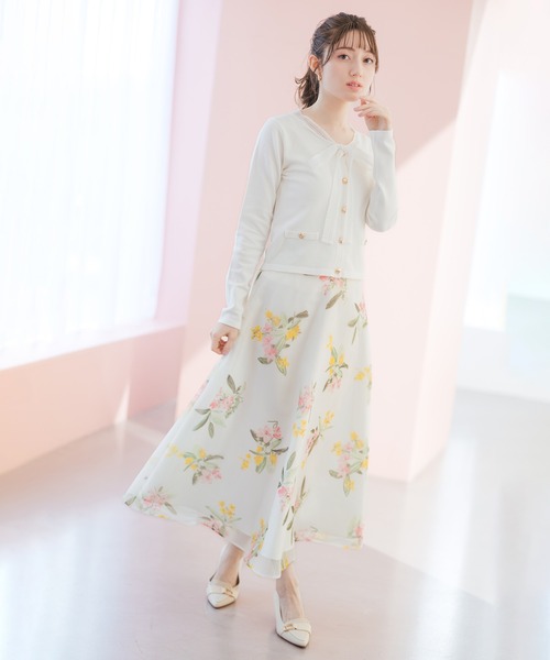 MISCH MASCH（ミッシュマッシュ） スカート 2026春夏新作 ボタニカル