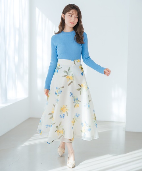 MISCH MASCH（ミッシュマッシュ） スカート 2026春夏新作 ボタニカル