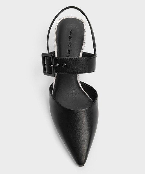 CHARLES ＆ KEITH（チャールズ&キース） パンプス ツートーン バックル