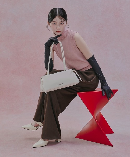 CHARLES ＆ KEITH（チャールズ&キース） パンプス ツートーン バックル