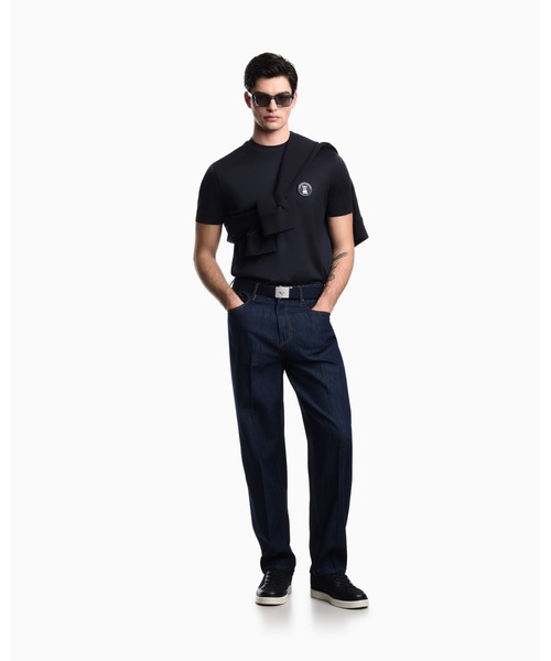EMPORIO ARMANI tシャツ 「エンポリオ アルマーニ」Tシャツ リヨセル