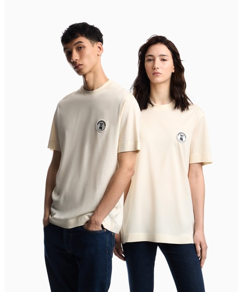 EMPORIO ARMANI tシャツ 「エンポリオ アルマーニ」Tシャツ リヨセル
