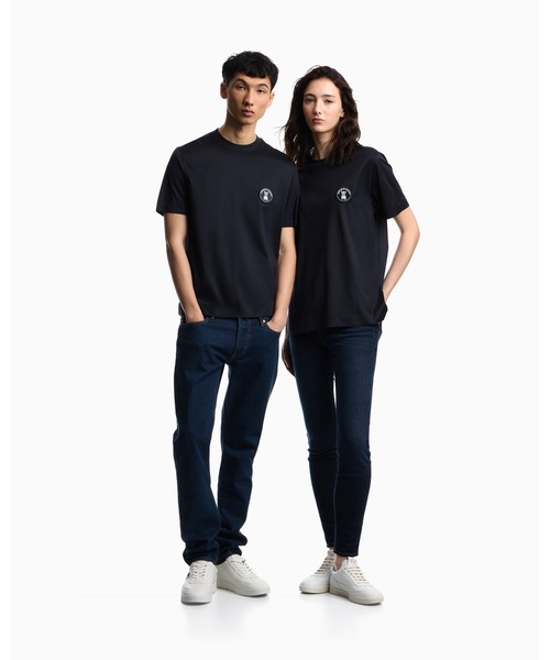 EMPORIO ARMANI tシャツ 「エンポリオ アルマーニ」Tシャツ リヨセル