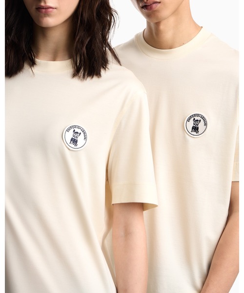 EMPORIO ARMANI tシャツ 「エンポリオ アルマーニ」Tシャツ リヨセル