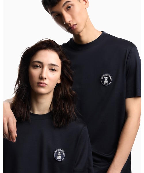 EMPORIO ARMANI tシャツ 「エンポリオ アルマーニ」Tシャツ リヨセル