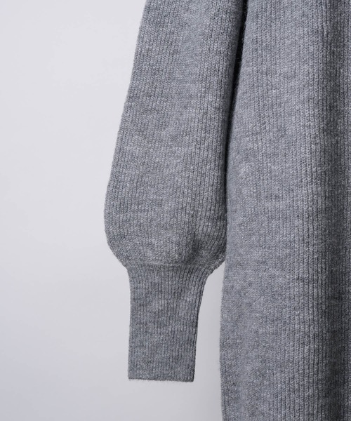 「J1U by LA BELLE ETUDE」 ニットワンピース FREE ブラック レディース_画像7