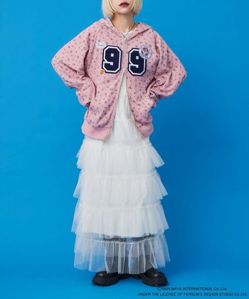 w closet（ダブルクローゼット） パーカー 「ANGEL BLUE」ナカムラくん