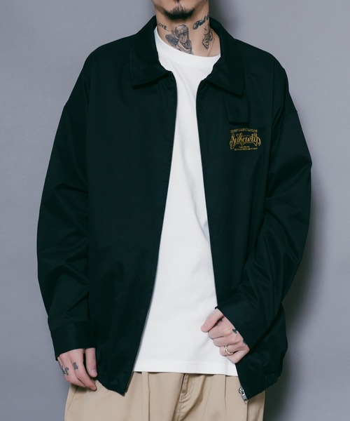 「Subciety」 ブルゾン X-LARGE ブラック×ゴールド メンズ_画像6