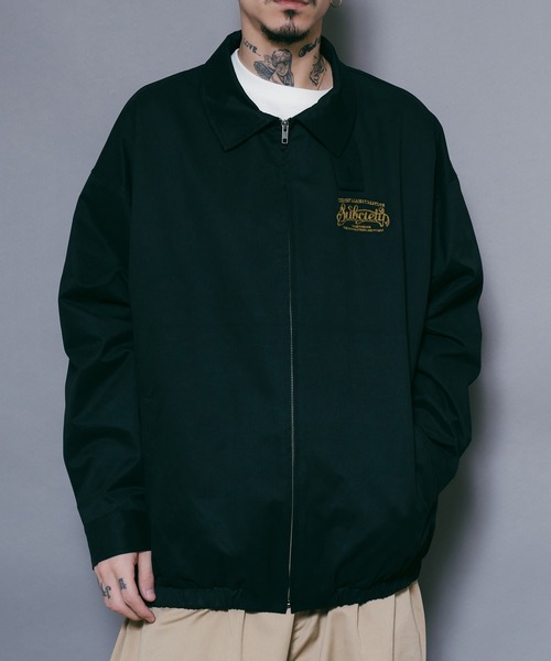 「Subciety」 ブルゾン X-LARGE ブラック×ゴールド メンズ_画像7