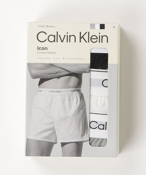 Calvin Klein（カルバン・クライン） トランクス 「3枚セット」ICON