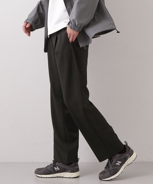 THE SHOP TK ワイドパンツ パンツ FLEX LINE セミワイドイージーパンツ