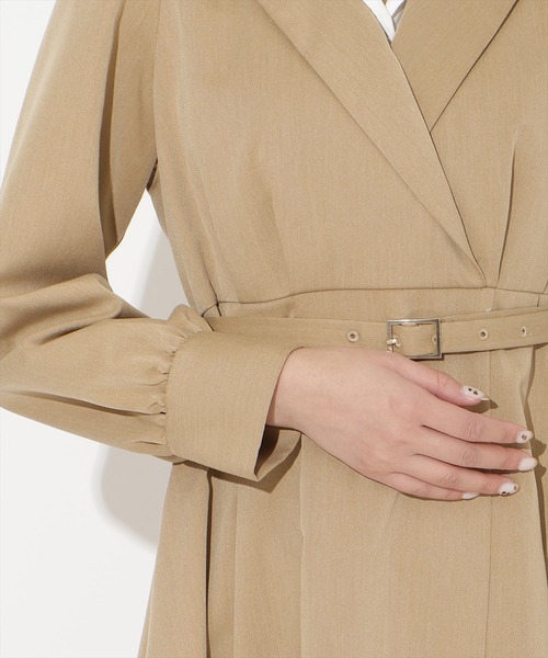 AND COUTURE（アンドクチュール） ワンピース ダブルカラーワンピース