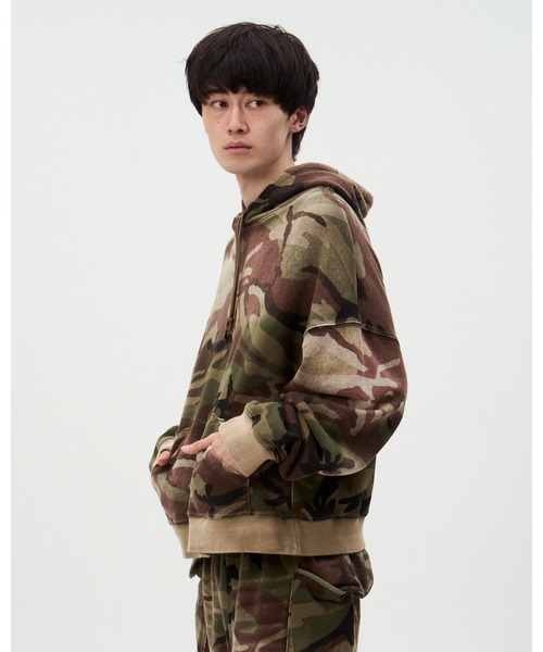 DISCOVERED（ディスカバード） パーカー ARMY SWEAT PARKA メンズ