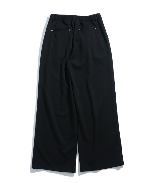 NOIZY ワイドパンツ スラックス two tuck baggy trousers/ツータック