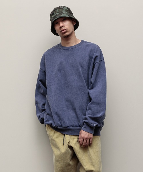 「BAL」 スウェットカットソー LARGE パープル レディース_画像3