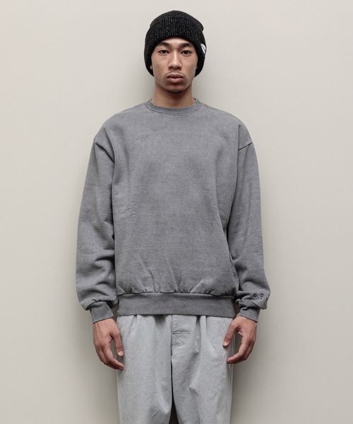 「BAL」 スウェットカットソー LARGE パープル レディース_画像5