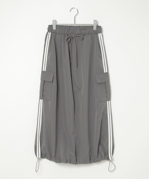「VENCEEXCHANGE」 「CHARMBERRYTIC」ロングスカート FREE チャコールグレー レディース_画像2