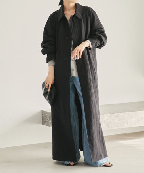 PLAGE プラージュ　モッズコート　ブラック plage（プラージュ）の「mods コート（）」 - WEAR